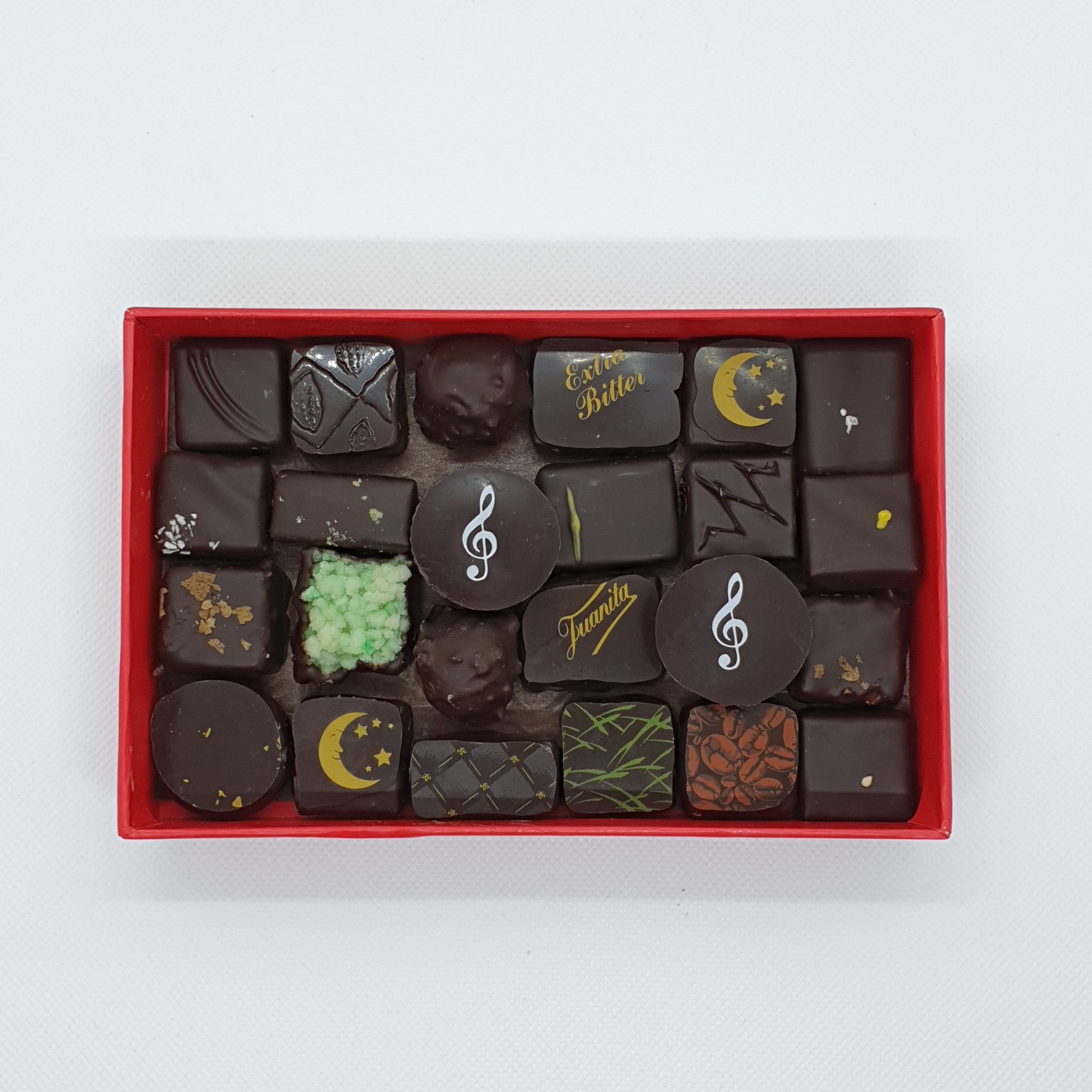 Coffret 24 chocolats Noir