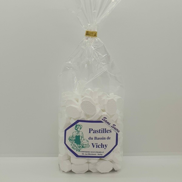 SANS SUCRE Pastille Bassin de Vichy MENTHE 500 gr