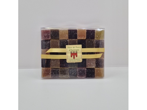 Pâtes de fruits d'Auvergne, boite 550 gr