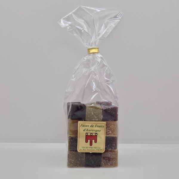 Pâtes de fruits d'Auvergne, sachet 350 gr