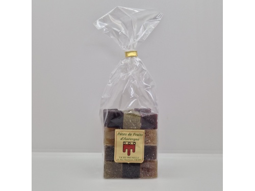 Pâtes de fruits d'Auvergne, sachet 350 gr