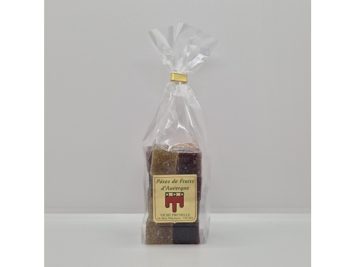 Pâtes de fruits d'Auvergne, sachet 235 gr