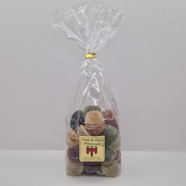 Pâtes de fruits d'Auvergne, sachet 500 gr