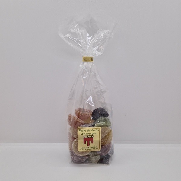 Pâtes de fruits d'Auvergne, sachet 285 gr