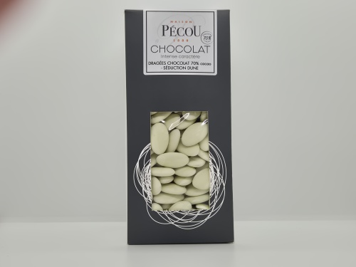 Dragée couleur DUNE mat (70% cacao) bte 1kg