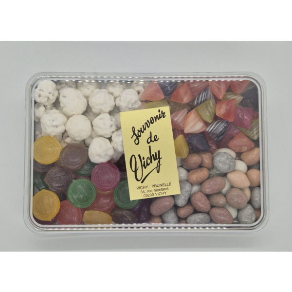 Souvenir de Vichy, 4 spécialités bte 550 gr