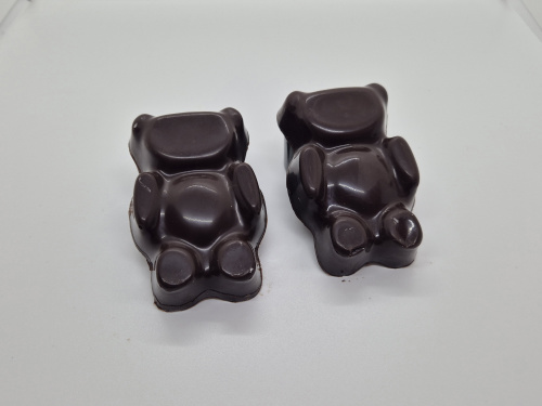 Oursons noir Guimauve Vanille et Croquant Nougatine