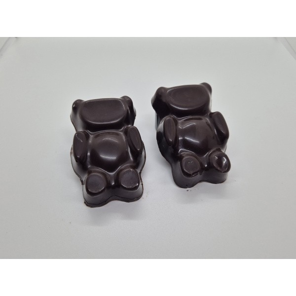 Oursons noir Guimauve Vanille et Croquant Nougatine