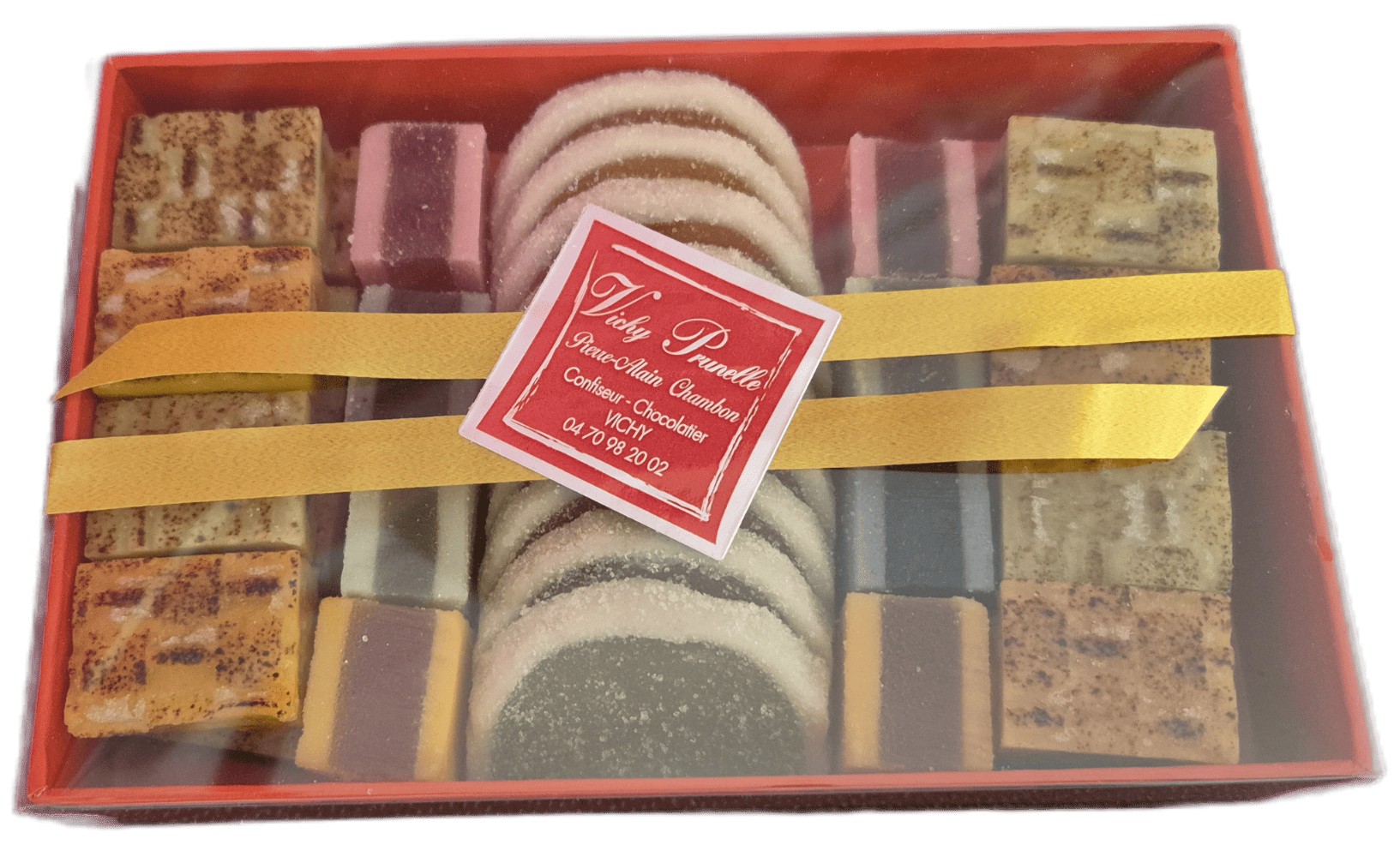 Carreaux Délices Tranches, Coffret 410 gr