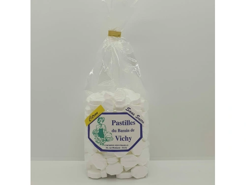 SANS SUCRE Pastille Bassin de Vichy CITRON 500 gr