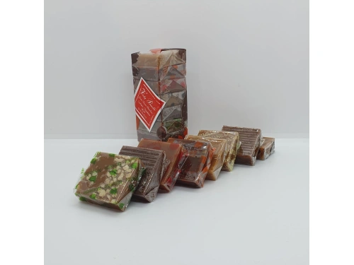Caramels tendres, Pavés vendu par 8