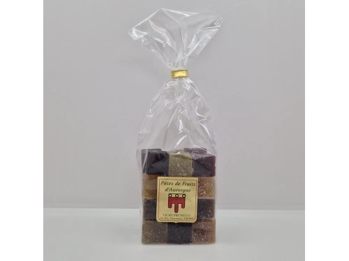 Pâtes de fruits d'Auvergne, sachet 350 gr