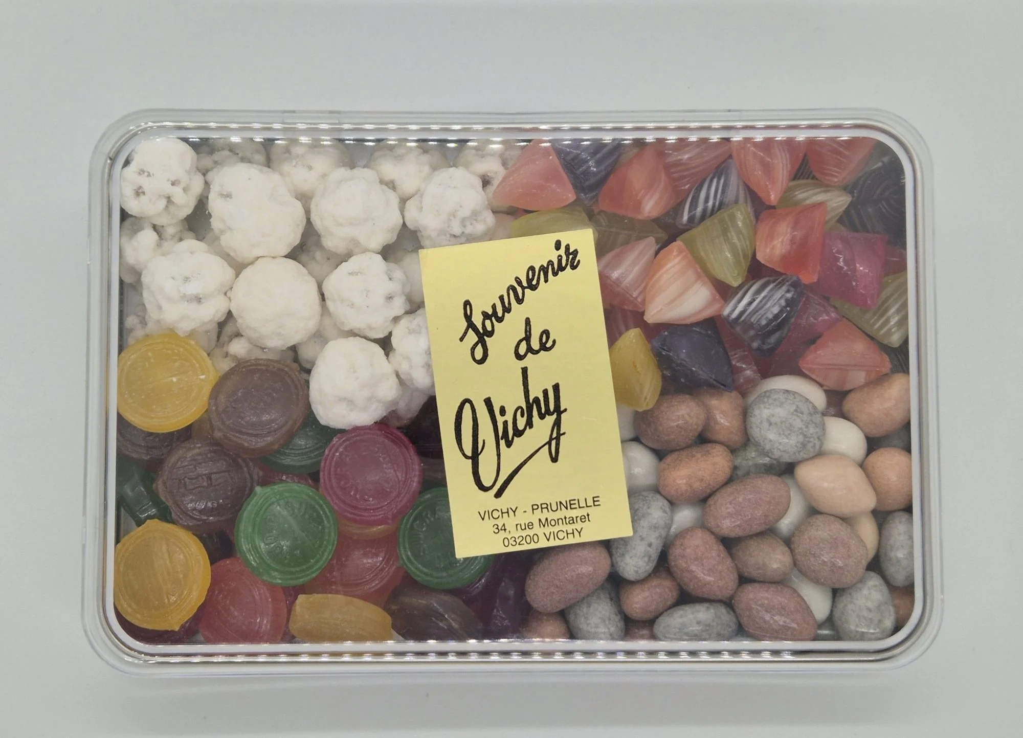 Souvenir de Vichy, 4 spécialités bte 550 gr