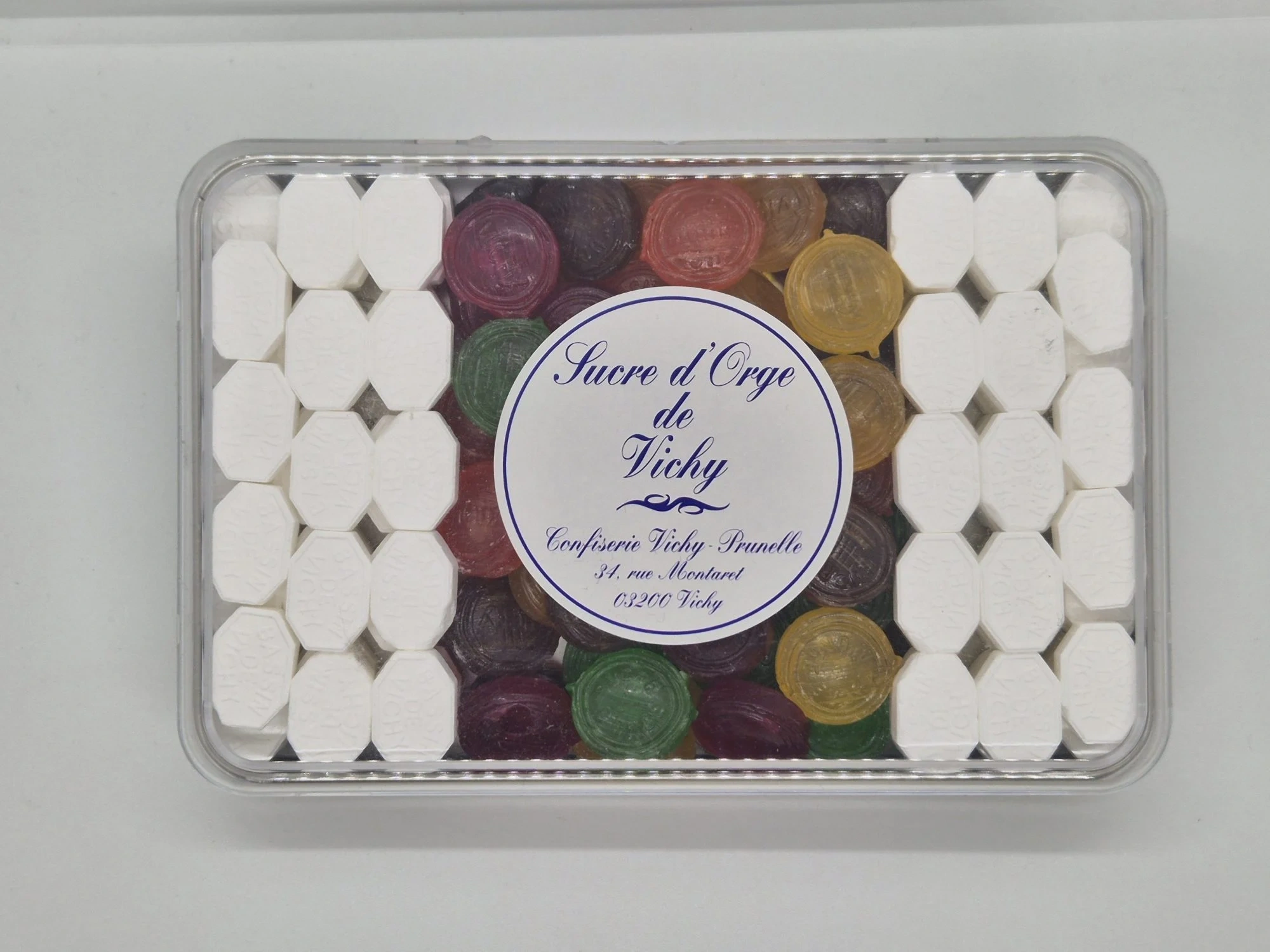 Vichy Tradition, Sucre d'Orge et Pastille de Vichy bte 620 gr