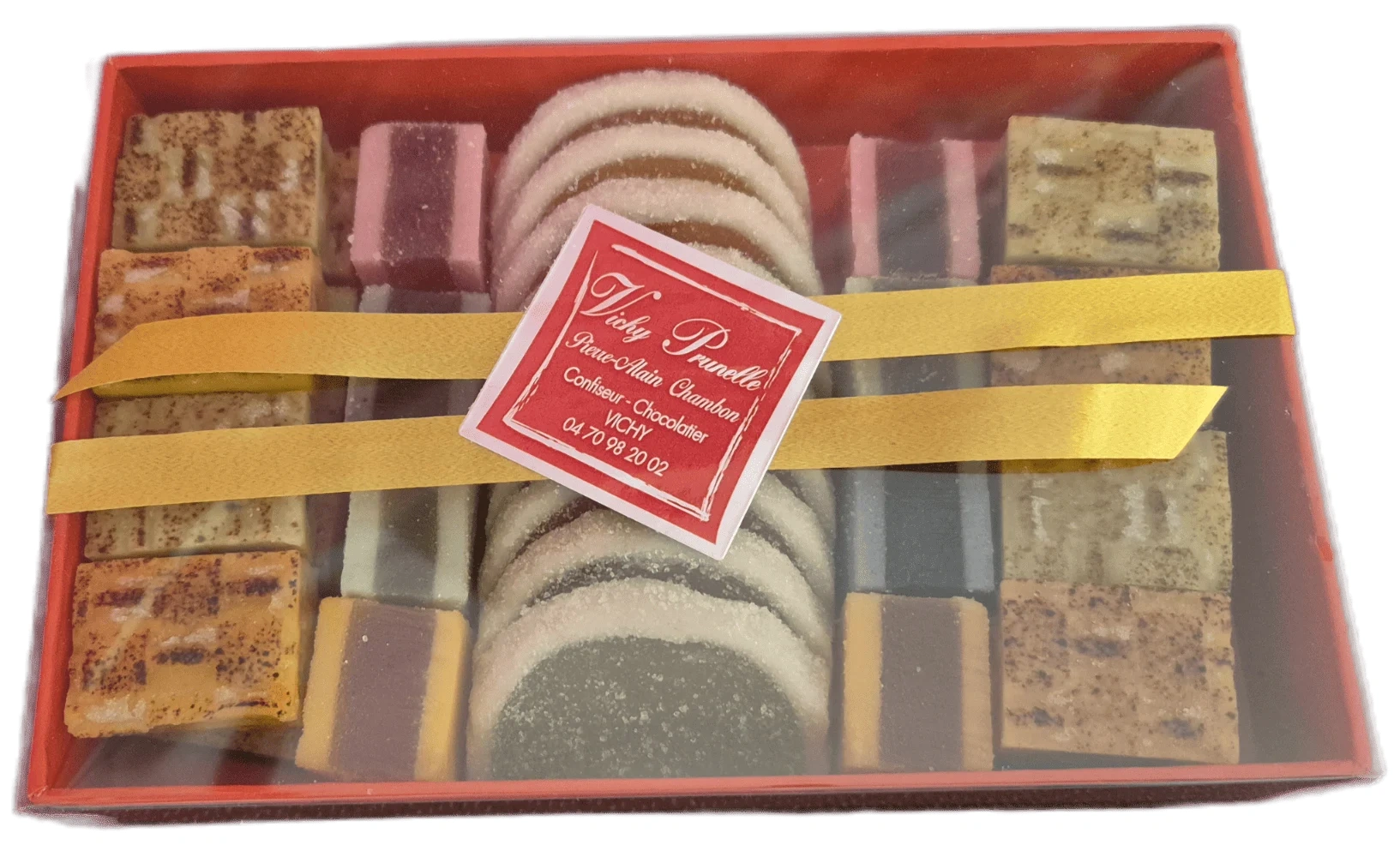 Carreaux Délices Tranches, Coffret 400 gr